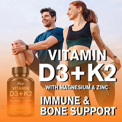 Vitamin D3 + K2 - Boron Support (120 Capsules)