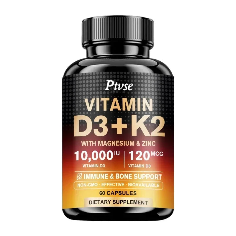 Vitamin D3 + K2 - Boron Support (120 Capsules)