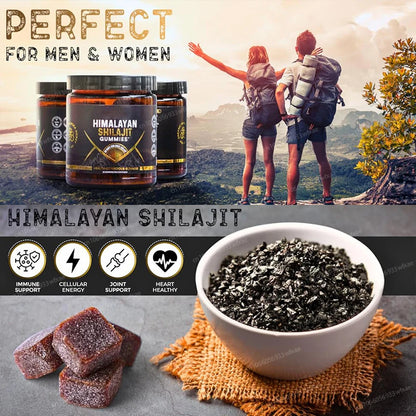 30 Shilajit Gummies + Honey